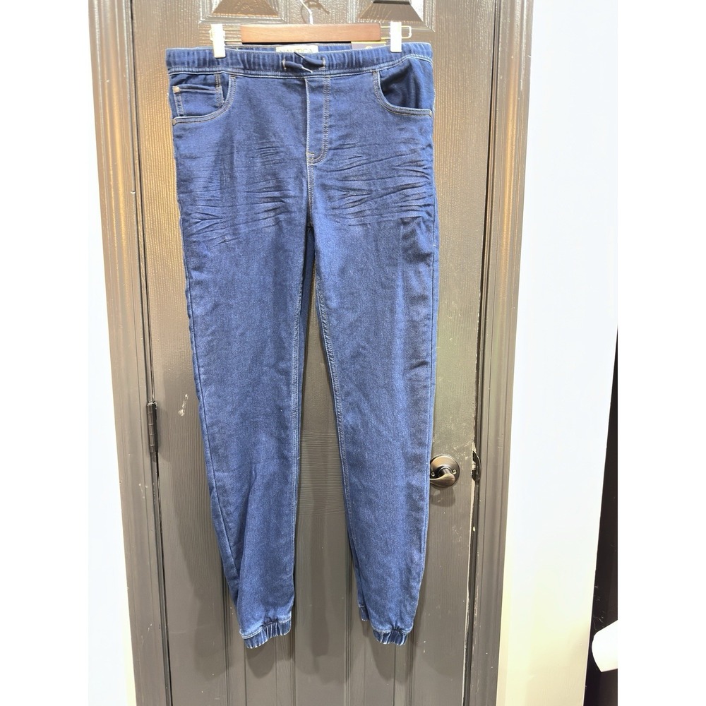 Nautica Denim Jogger Jeans Womens XL 18/20 Stretch Elastic Waist Blue Casual